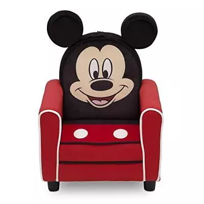 Delta Children Figural Upholstered Kids Chair Disney Mickey Mouse • $100.90
