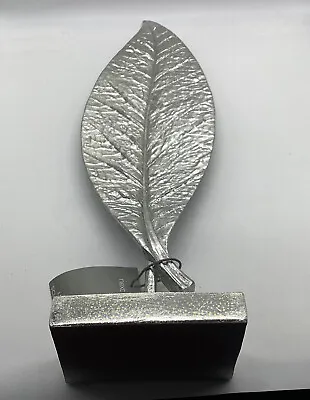 £27.99 • Buy Next Silver Leaf Sculpture ** Brand New **