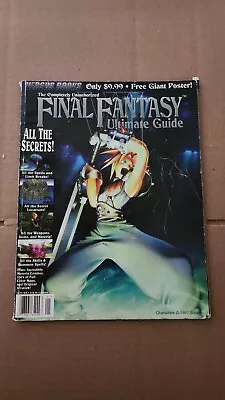 Versus Books The Completely Unauthorized Final Fantasy VII Guide *Poster Intact* • $14.70