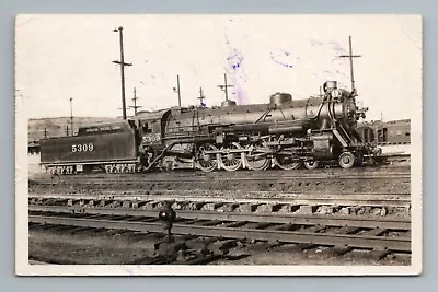 Missouri Pacific Lines Train Engine 5309 Railroad RR RPPC Photo Postcard • $3.62