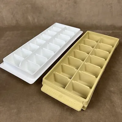 Vintage Frigidaire & GE Plastic Ice Cube Tray ~Lot Of 2 ~General Electric • $18.99