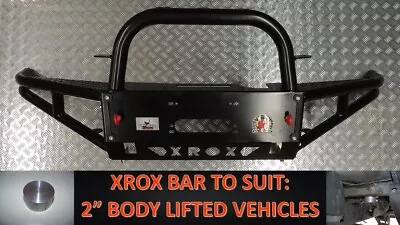 Xrox Comp Bullbar To Suit Nissan Navara D22 50mm Body Lift • $1528.10