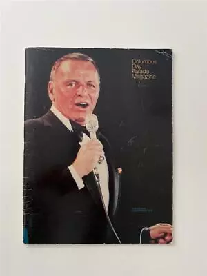 Very Rare FRANK SINATRA Grand Marshall NYC Columbus Day Parade Magazine 1979 • $125