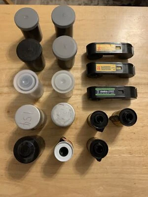 $19.95 • Buy Kodak 35mm Film Cartridges/canisters Film Rolls All Full Of Film. Lot Of 16