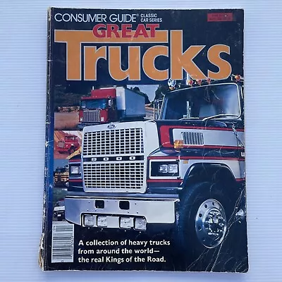 Great Trucks Vintage Magazine 1983 Consumer Guide Mack Kenworth Foden Commer MAN • $28
