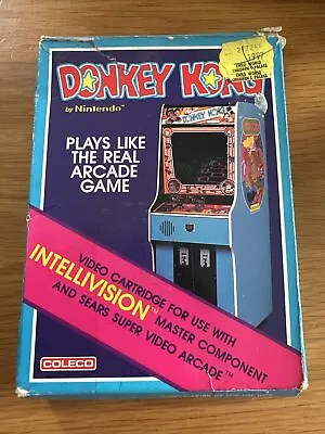 Intellivision Donkey Kong Boxed With Manual GWO • £18.99