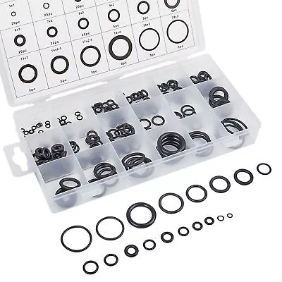 Universal Rubber O-Ring Metric Assortment Set Gasket Seal MM Kit 225 Pcs • $8.95