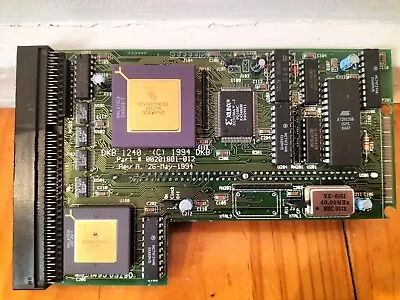 Vintage Commodore Amiga 1200 DKB 1240 @50 Mhz (Mongoose) 32MB Expansion Card. • $495