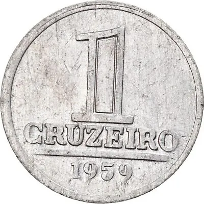 Brazil 1 Cruzeiro Coin | KM570 | 1957 - 1961 • $3.46