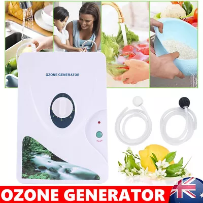 Ozone Generator Ozonator 600mg/h Air Purifier Water Food Sterilizer 220V Au Plug • $78.95