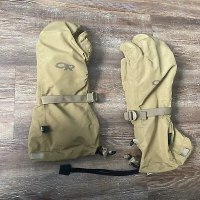 Outdoor Research AGS Firebrand TF Mitts - Size Medium Coyote • $105