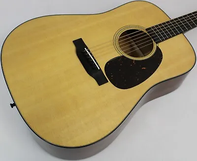 Martin D-18 Standard Dreadnought Acoustic Guitar Natural • $2799