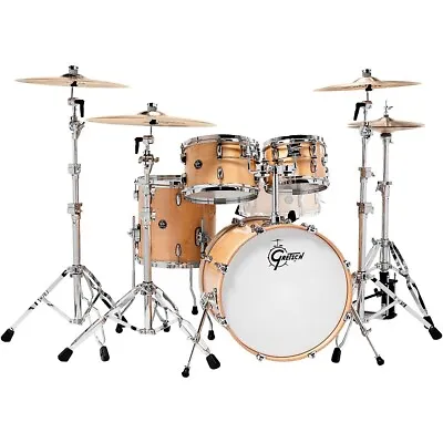 Gretsch Drums Renown 4-Piece Shell Pack With 20  Bass Drum Gloss Natural • $1799