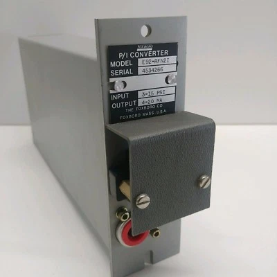 $219.95 • Buy New Old Stock! Foxboro P/i Converter 3-15 Psi E92-rfn2i