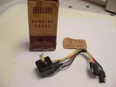 1957 1958 MERCURY TURNPIKE CRUISER NOS POWER SEAT SWITCH FoMoCo FEK-14545-C NICE • $299.95