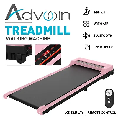 $269.90 • Buy Advwin Electric Treadmill Walking Pad Exercise Machine Bluetooth Fitness Home