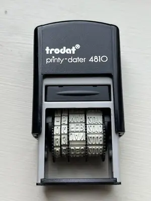 £3 • Buy Trodat Printy 4810 Date Stamp + FREE Stamp ( See Details )