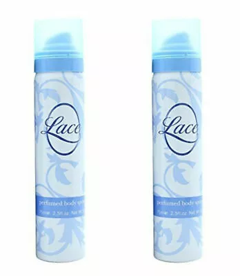 2 X Lace By Yardley Perfumed Body Spray 75ml • £8.58