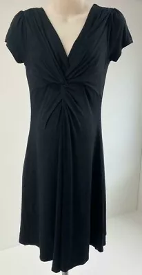 Mamas & Papas Womens Maternity Nursing Knot Front Dress Black Size 8-10 Rr £38  • £9.95