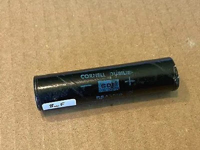 NOS Vintage Cornell-Dubilier 8 Uf 600v Axial Paper Beaver Capacitor • $15