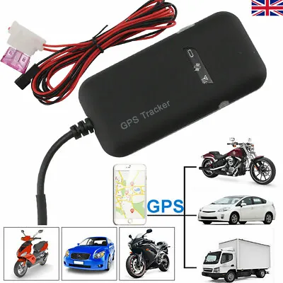 Mini GPS Tracker Real Time Vehicle Van Motorbike Caravan Car Loacation Tracking • £13.29