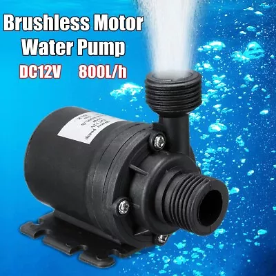 12 V Small High Pressure Brushless Submersible Water Pump Automatic Self-priming • $13.79