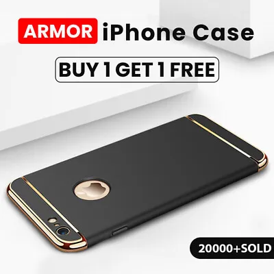 Shockproof Armor Back Case Luxury Ultra-thin Cover For Apple IPhone 6 6s 7 8Plus • £3.99