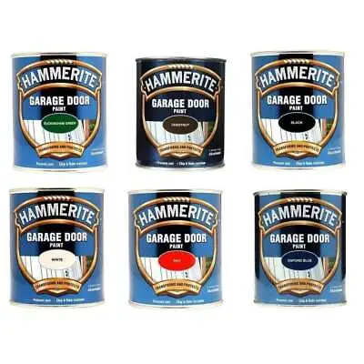 Hammerite - Garage Door Paint Prevents Rust GLOSS Finish 750ml - All Colours • £16.29