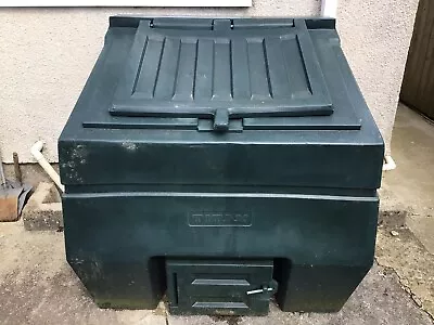 Titan Plastic Green Coal Bunker Used But In Good Condition • £10