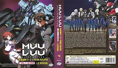 ANIME DVD~Muv-Luv Alternative Season 1+2+Total Eclipse(1-50End+2 SP)Eng Sub+GIFT • $30.59