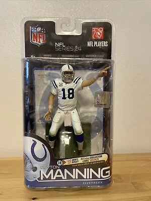 McFarlane SportsPicks NFL Series 24 Peyton Manning Numbered White Jersey Variant • $40