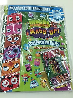 Topps Moshi Monsters Code Breakers Card Game Offcial Album Inc Pages + Free Pack • $22.48