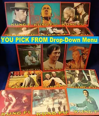 Vintage 1973 T.C.G Kung FU TV Trading Cards U-Pick-1  David Caradine  • $2.75