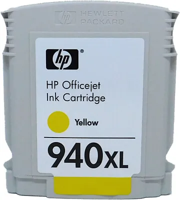 HP #940XL Yellow Ink Cartridge C4909AN Genuine • $6.99