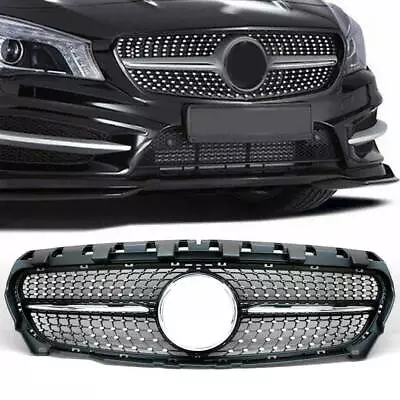 Diamond Star Grille Grill For Mercedes Benz R117 W117 CLA250 2013-2016 Silver US • $62