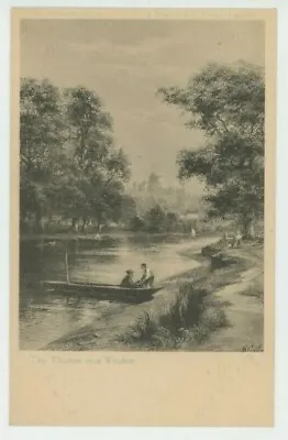 £2 • Buy The Thames Near Windsor Art Postcard, C053