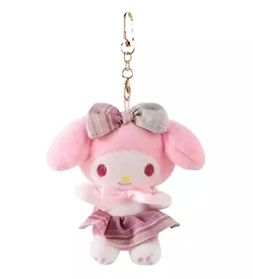 New Sanrio My Melody Pink Cherry Blossom Sakura Plush Clip Key Ring Bag Tote • $13.98