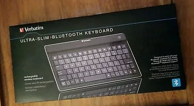 Verbatim 97753 Ultra - Slim Bluetooth Wireless Keyboard • $40