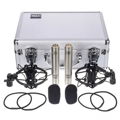 MXL 603S Matched Pair Of Instrument Microphones With Shockmounts & Carry Case • $199.99