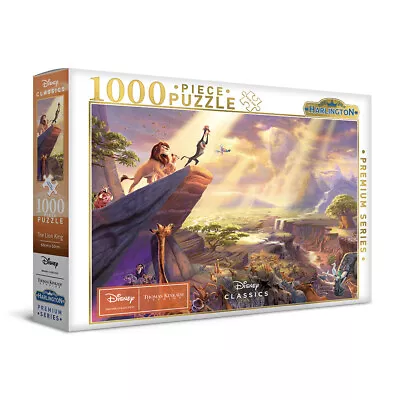 1000pc Harlington 69x50cm Kids Puzzle Disney The Lion King 8yrs+ Thomas Kinkade • $34