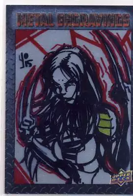 2015 Marvel Vibranium Chrome Sketch Card Teles X-23 • $249.99