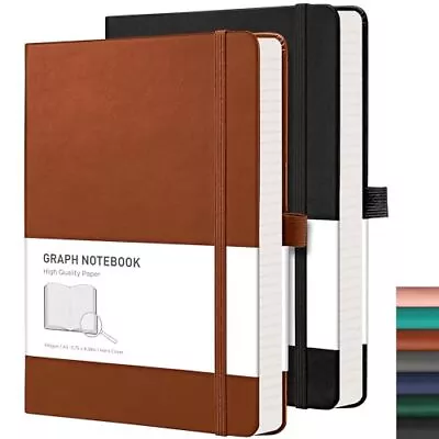 Graph Paper Notebook 2 Pack - Graph Grid Paper Notebook With 192 Pages Per Pa... • $29.03