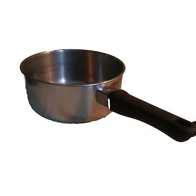 Vintage Meyer 2 QT Sauce Pan Without Lid Stainless Steel Preowned • £12.28