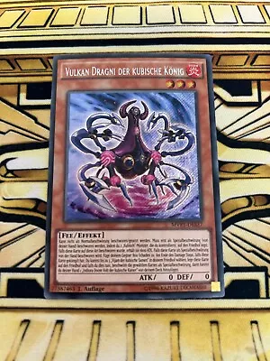 Yugioh Volcano Dragni The Cubic King MVP1-DES37 Secret Rare • $1.07