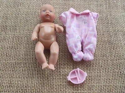 $14.99 • Buy Zapf Creation Baby Born Baby Mini & World Clothes Pink Sleeper