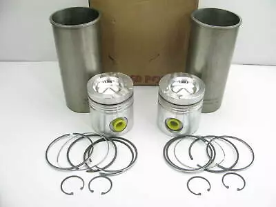 (2) MACK END-673 ENDT-673 ENDT-675 Engine Cylinder Sleeves Pistons Rings 0.004 • $279.95