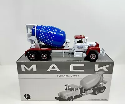 First Gear 1976 Mack R Model Mixer - American Cement In Original Box • $0.99