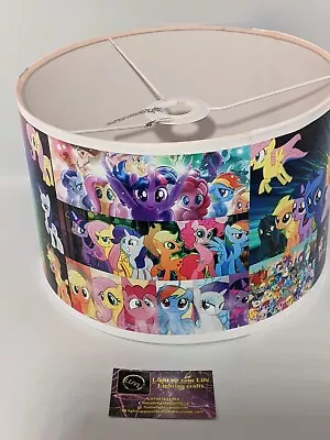 My Little Pony Customised CEILING LAMP LIGHT SHADE 28cm Gift Birthday Bedroom • £37