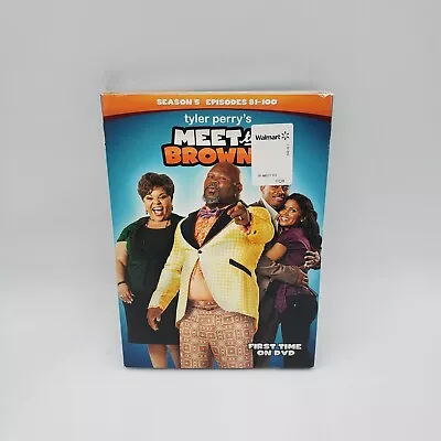 Tyler Perrys Meet The Browns: Season 5 (DVD 2012 3-Disc Set) With Slipcover • $48.99