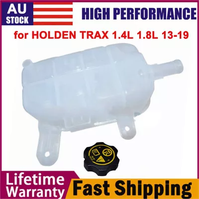 Radiator Coolant Overflow Tank & Cap For HOLDEN TRAX 1.4L 1.8L 2013-2019 AU • $40.38